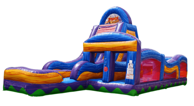 Tropical Rush Express Obstacle Course (WET)