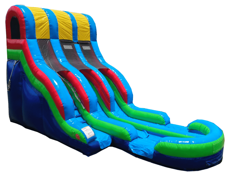 Color Blast Dual Lane Slide